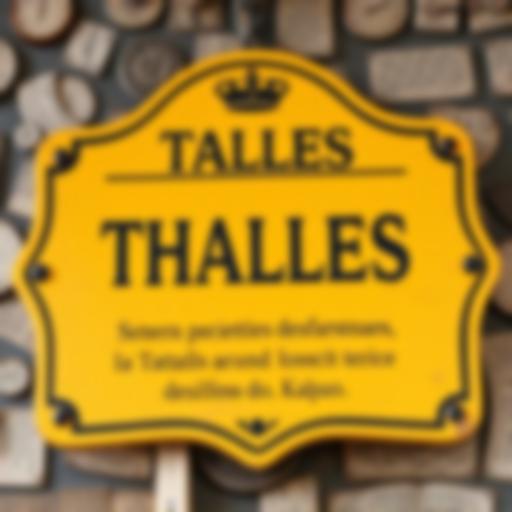 Thalles Significado